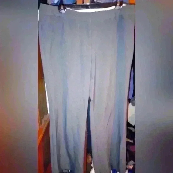 Apostrophe Courtney gray flare wide leg pants - Picture 1 of 4